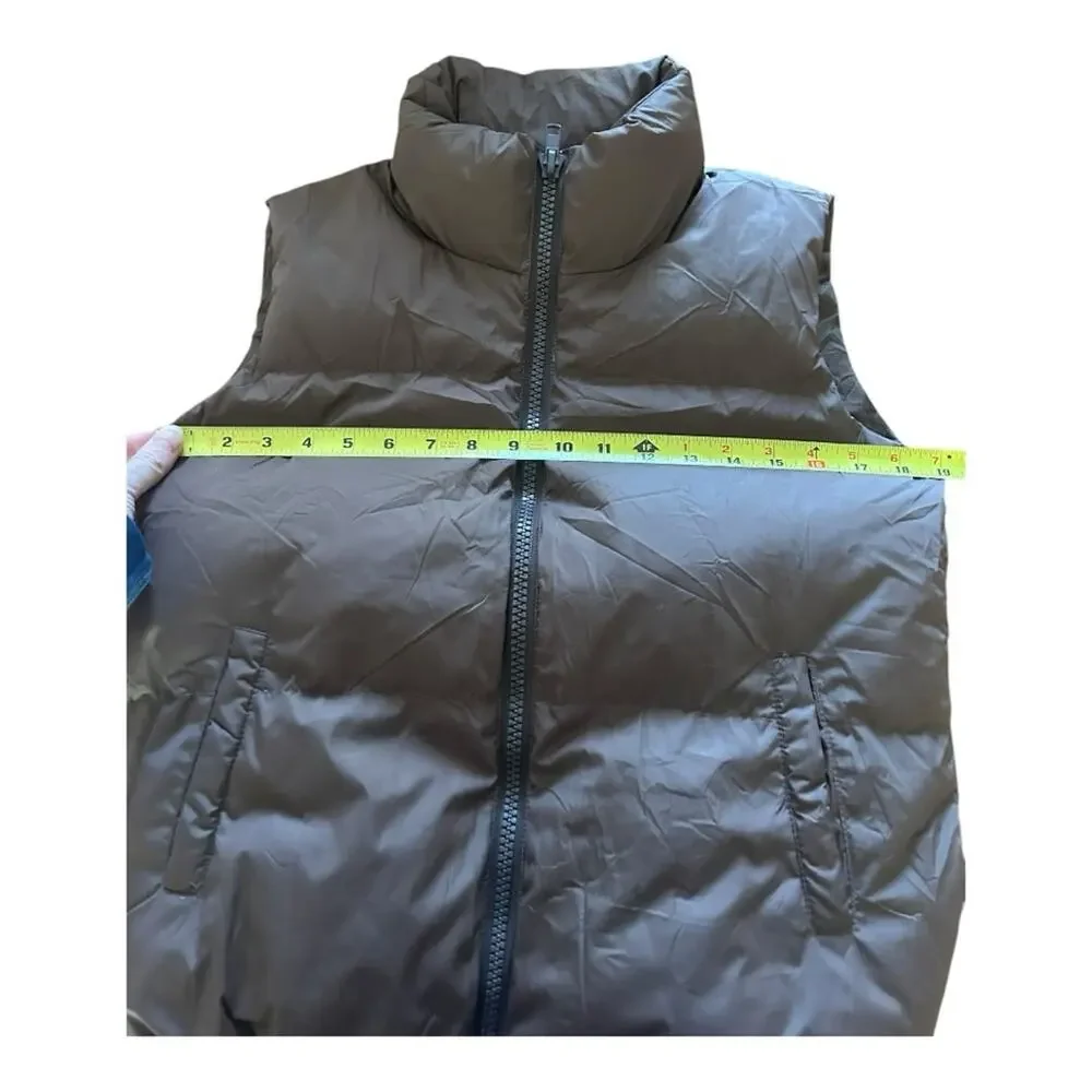 5/$25 Sale Arshiner brown girls puffer vest 11/12 year old